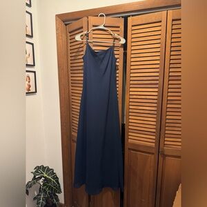 Jessica McClintock Navy Blue Formal Gown size 12